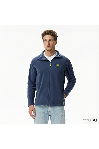 Helly Hansen Fullzip Polar Erkek Lacivert Ceket