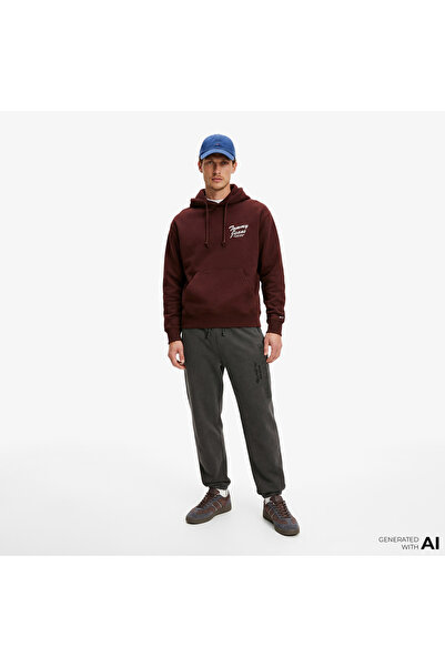 Tommy Hilfiger New Classics Erkek Siyah Eşofman Altı
