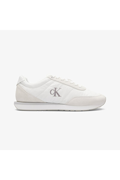 Calvin Klein Retro Runner Erkek Beyaz Sneaker