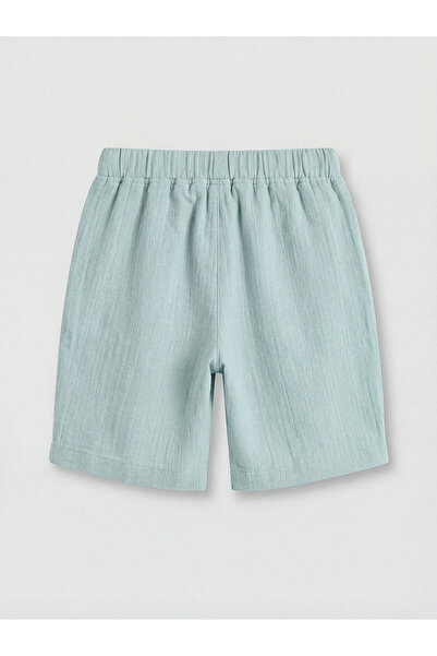 LC Waikiki Blue Boy's Shirt and Shorts