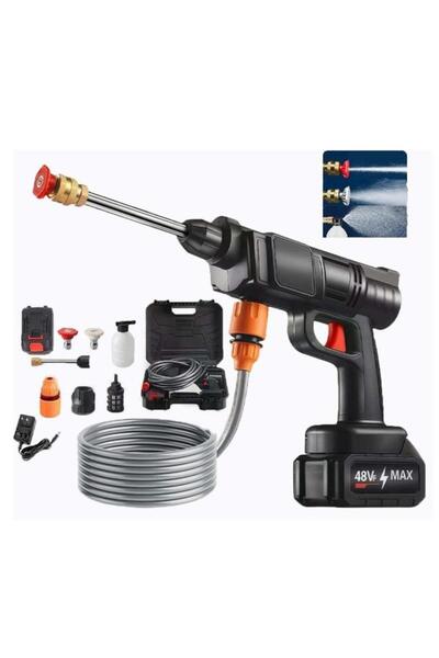 Generic 48V Cordless Pressure Washer, 30Bar Pressure Water Spray Gun