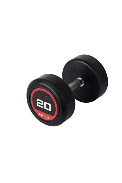 ALİN 313 Sport 20 KG Kauçuk Kaplı Profesyonel Olimpik DUMBBELL ( Dambıl )