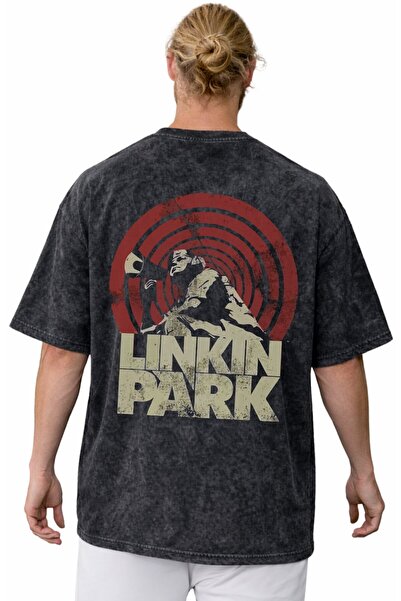 SEVBANO Μπλουζάκι Linkin Park Rock Metal Music Band με στάμπα στην πλάτη, Uni...
