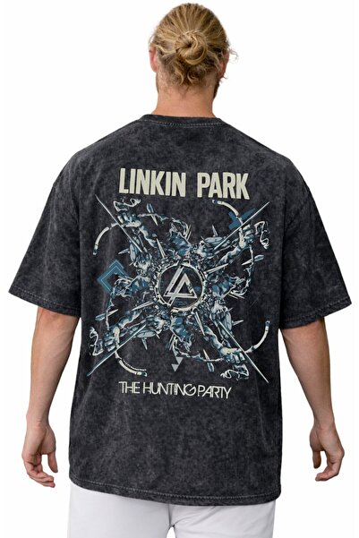 SEVBANO Μπλουζάκι Linkin Park Rock Metal Music Band με στάμπα στην πλάτη, Uni...