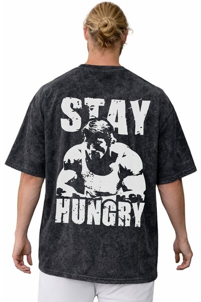 SEVBANO Μπλουζάκι Unisex Oversize Vintage με στάμπα στην πλάτη, με θέμα τον A...