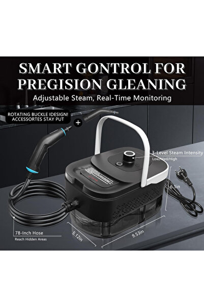 Koday Ramadan Hot Sale | 1250ml capacity handheld steam cleaner,1500W power,1...