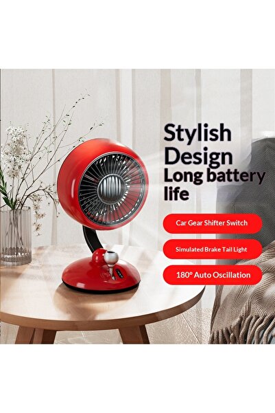 OrientC مروحة مكتب صغيرة – مروحة طاولة هادئة وقابلة للتعديل للمنزل والمكتب