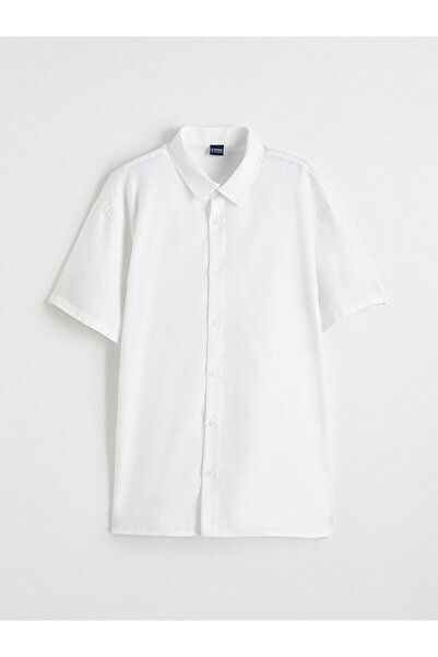 LC Waikiki YK PLUS Κοντομάνικο πουκάμισο για αγόρια