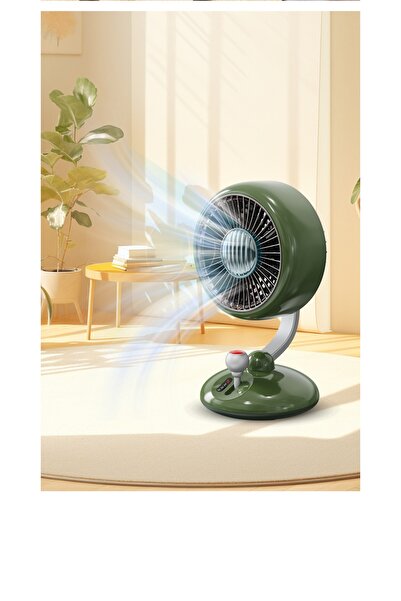 OrientC Mini Desktop Fan – Quiet & Adjustable Table Fan for Home and Office