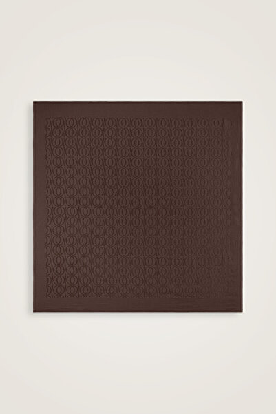 Imannoor بامبو وشاح نور براون نايا 95x95