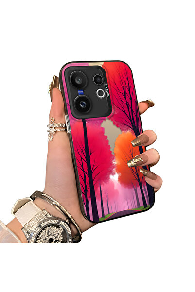 ucuc حافظة حماية لعدسة الهاتف من السيليكون الصلب أكريليك من الخلف متوافقة مع ...