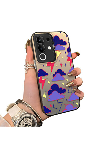 ucuc حافظة حماية لعدسة الهاتف من السيليكون الصلب أكريليك متوافقة مع Vivo Y29 ...