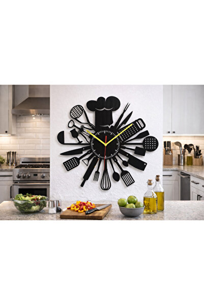 Iron Spirit Design Metal Duvar Saati