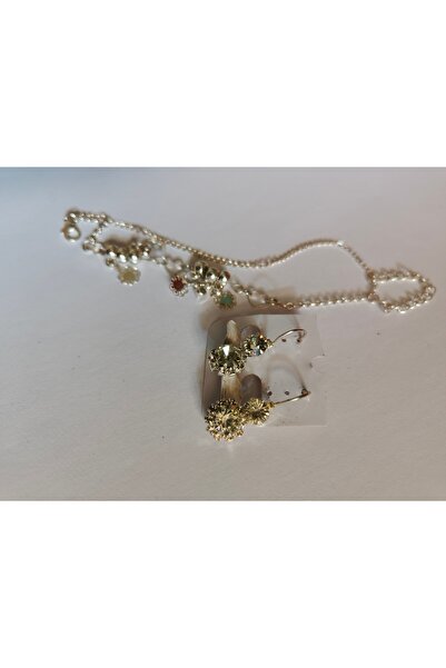 OEM Silver plated earrings and bracelet set