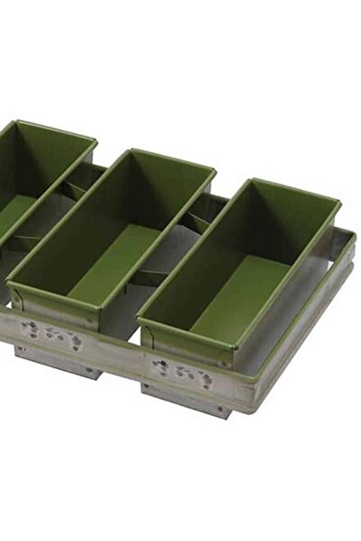 dinckitchen Tost Ekmek Pişirme Kalıbı 14x14x20 Cm 4 llü set 14x14x20 cm 4lü Set