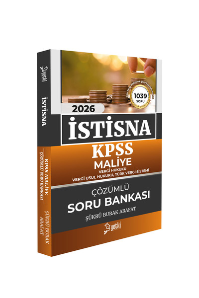 Yetki İSTİSNA KPSS MALİYE 2026