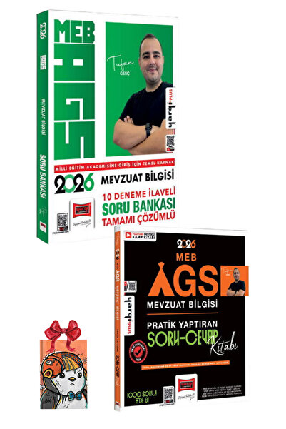 Yargı Yayınları 2026 MEB AGS Mevzuat Bilgisi 10 Deneme İlaveli Tamamı Çözümlü...