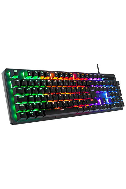 ACER eMachines EAK104 RGB Mekanik Oyuncu Klavyesi - Red Switch, 104 Tuşlu, Si...