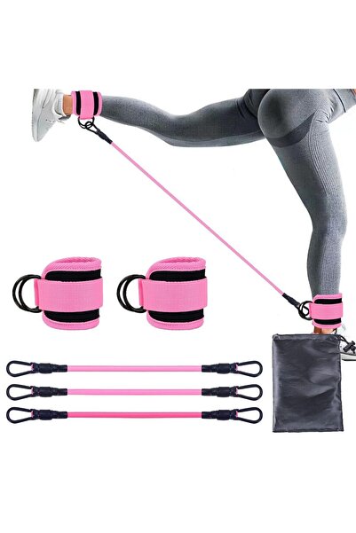 Axpeih أحزمة كاحل قابلة للتعديل لجهاز الكابلات مع أساور مقاومة، مجموعة أحزمة ...