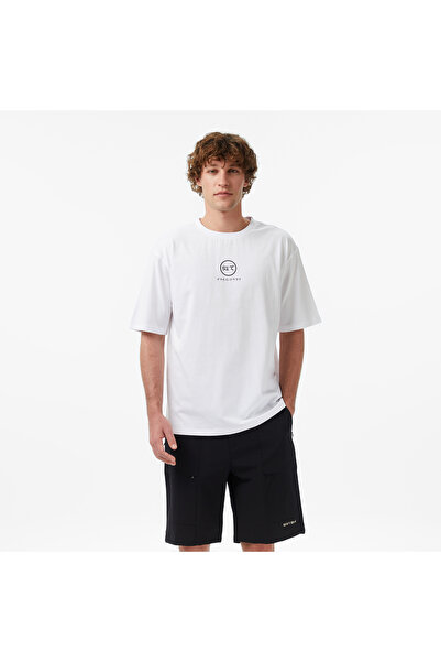 United 4 United4 Regular Fit Men's White T-Shirt
