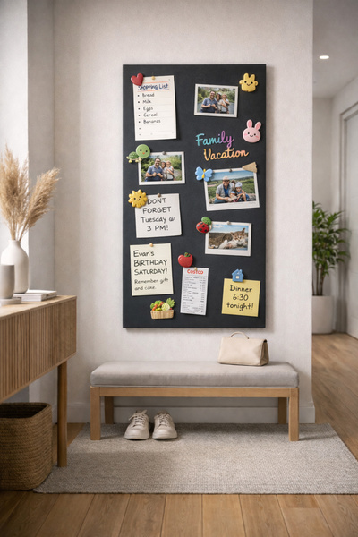 Decopin METAL MAGNET PANOSU - HATIRLATMA HATIRA PANOSU 40X80 CM BÜYÜK BOY ANT...