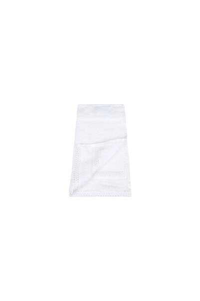 Laura Collection Face Towel, 30 x 30 cm, White