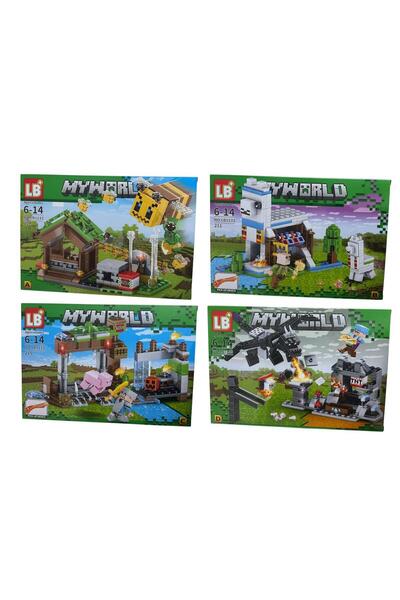 ADIRI SHOP My World Interactive Building Set – Complete Collection 4 in 1, 86...