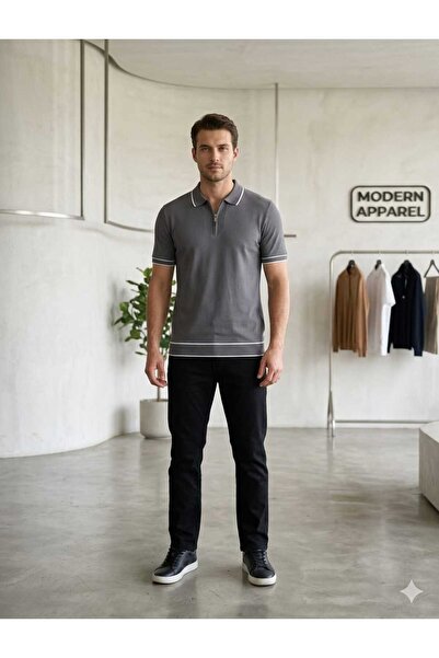 BTK Men's polo collar T-shirt