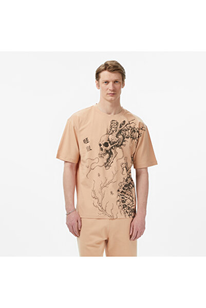 United4 UNITED4 Regular Fit Erkek Mor T-Shirt