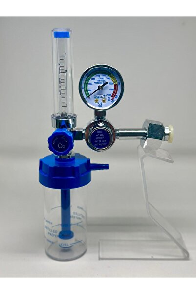Allians Yüksek Hassasiyetli Oksijen Tüpü Manometresi ve Regülatörü Seti