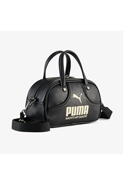 Puma 1976 أرشيف ميني يونيسكس بلاك سبورتس حقيبة سي