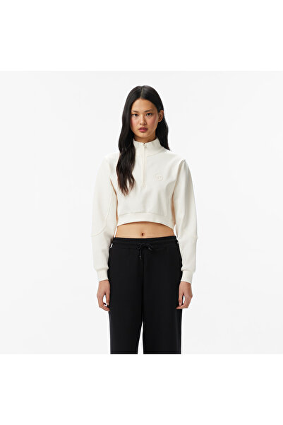 United 4 United4 Cropped Fit Women's Beige Sweatshirt