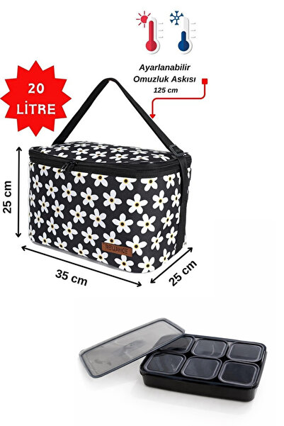 RELIANCE 20-litarski prenosnik za hranu, Termalno Torba hladnjak za piknik To...