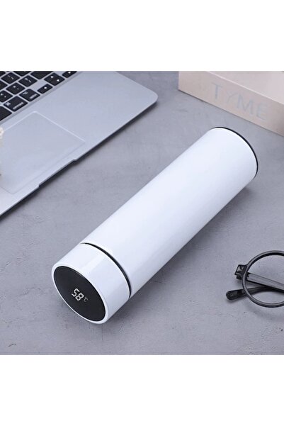 OEM Termos inteligent, alb, 500 ml, perete pentru două persoane din oțel inox...