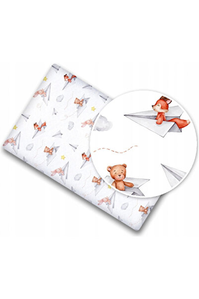 Babymam Cearceaf cu banda elastica pentru pat copii dimensiune 140 x 70 cm, 1...