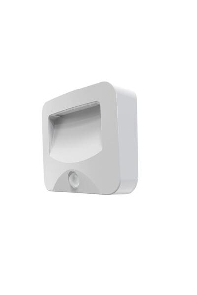 Calex Εξωτερικός προβολέας LED Spot On με αισθητήρα, θερμό φως, 10 lm, με μπα...