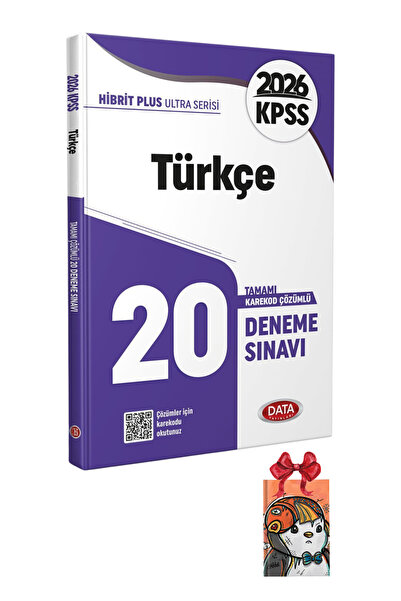 Data Yayınları 2026 KPSS Ultra Serisi Türkçe 20 Deneme Sınavı