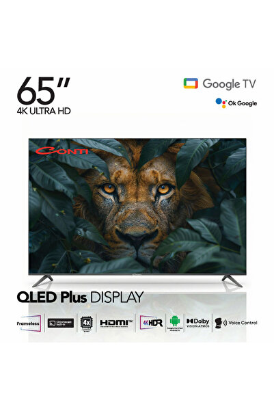 CONTİ CT65OG300U 65 QLED Plus 4K UHD Google TV