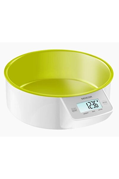 Sencor Kitchen scale SKS 4004GR, 5kg (Green-White)