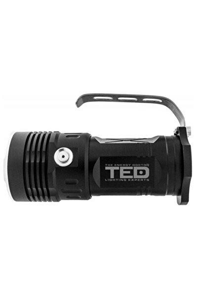 TED Electric Φακός LED TED-HLL203, 10 W (Μαύρος)
