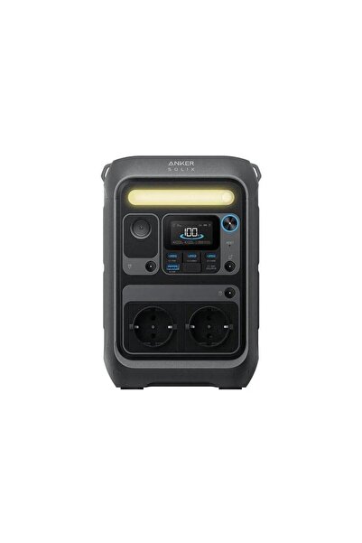 Anker Solix C300X AC Portable Charging Station, 288Wh, 300W, 1x USB-A, 3x USB...