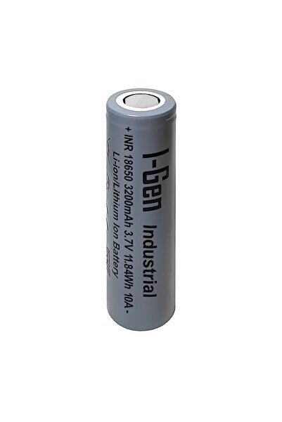 I Gen I-Gen Industrial E004 Inr 18650 3.7V 3200 Mah 10A 11.84WH Li-Ion Şarjlı...