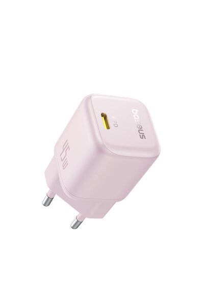 Baseus Φορτιστής PicoGo, 45W, USB-C, Γρήγορος Φορτιστής (Ροζ)