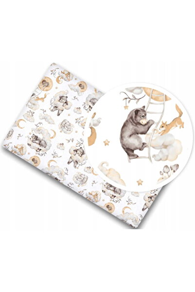 Babymam Cearceaf cu banda elastica pentru pat copii dimensiune 120 x 60 cm 10...