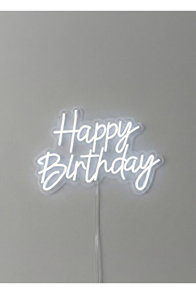 Happy Birthday Işıklı Neon Led Tabela