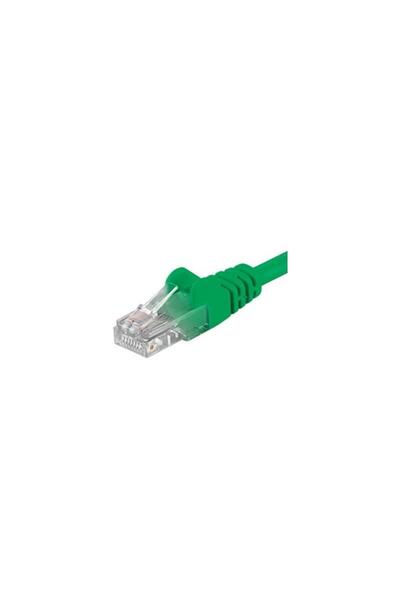 PremiumCord Patchcord UTP RJ45-RJ45 Cat.5e 10m, Verde