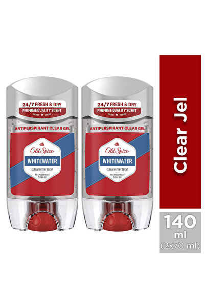 Old Spice Whitewater Terlemeyi Önleyici Şeffaf Jel 70 ml x2