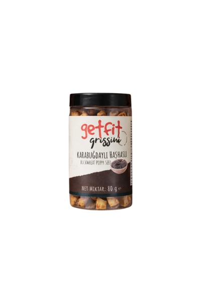 GetFit Karabuğdaylı Haşhaşlı Grissini 80 Gr