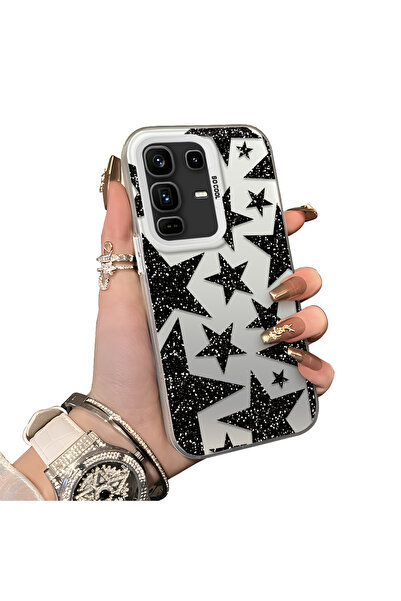 ucuc حافظة حماية من السيليكون الصلب أكريليك درجة متوافقة مع هاتف Infinix Note...