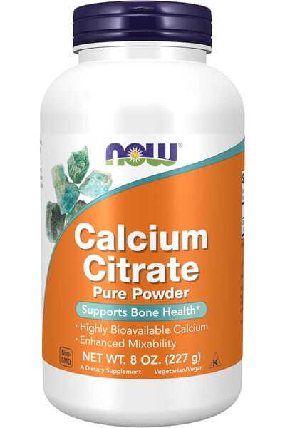 Now Calcium Citrate Powder by Supplements - 8 oz